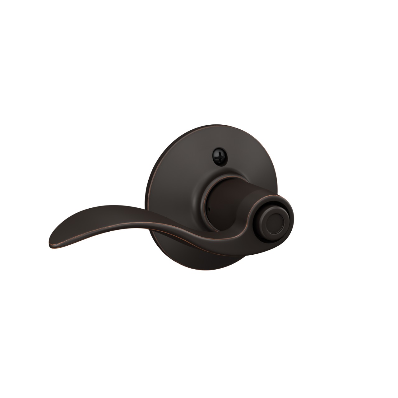 Serrure avec levier Accent pour chambre de bain et chambre à coucher
