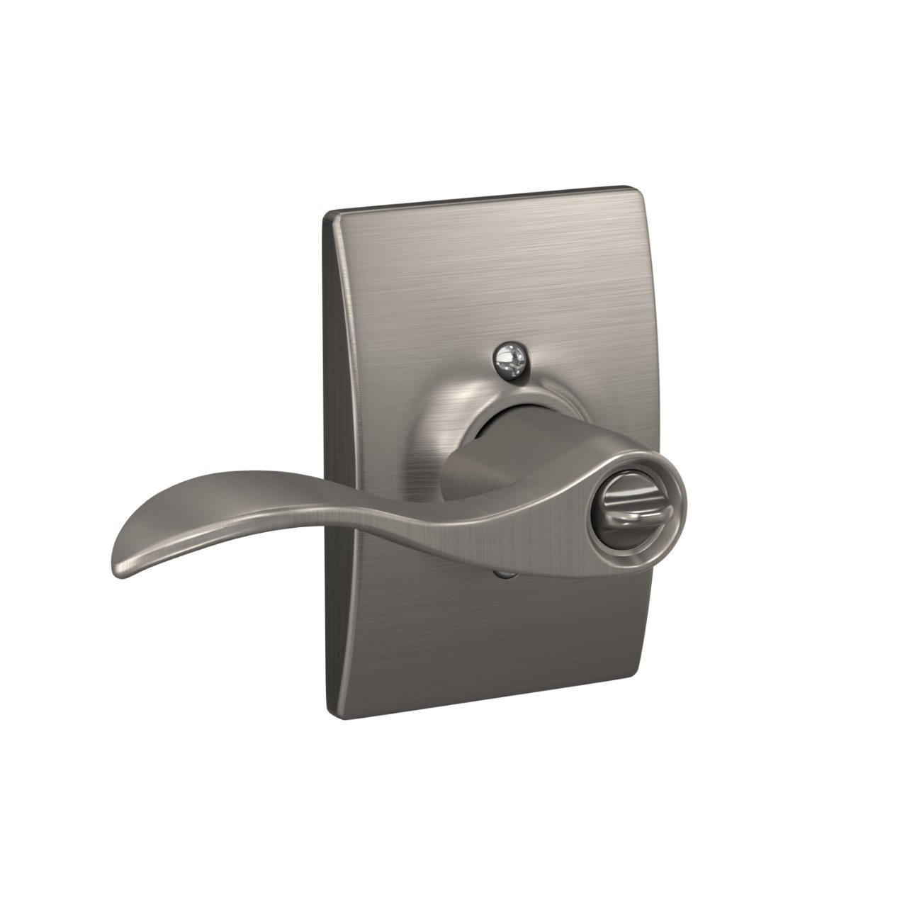 Accent Lever Keyed Entry Lock