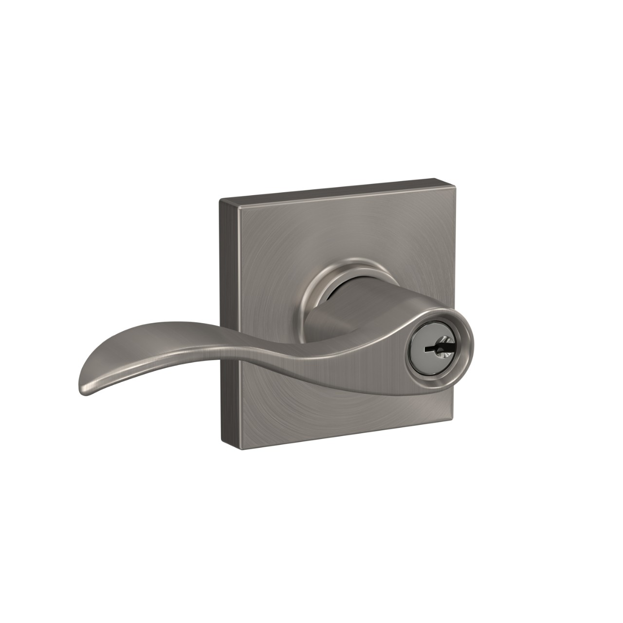 Accent lever Keyed Entry lock