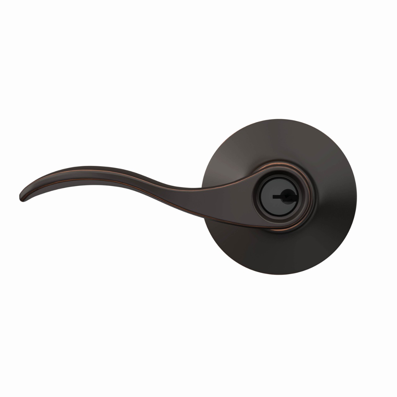 Serrure d’entrée à clé avec levier Accent
