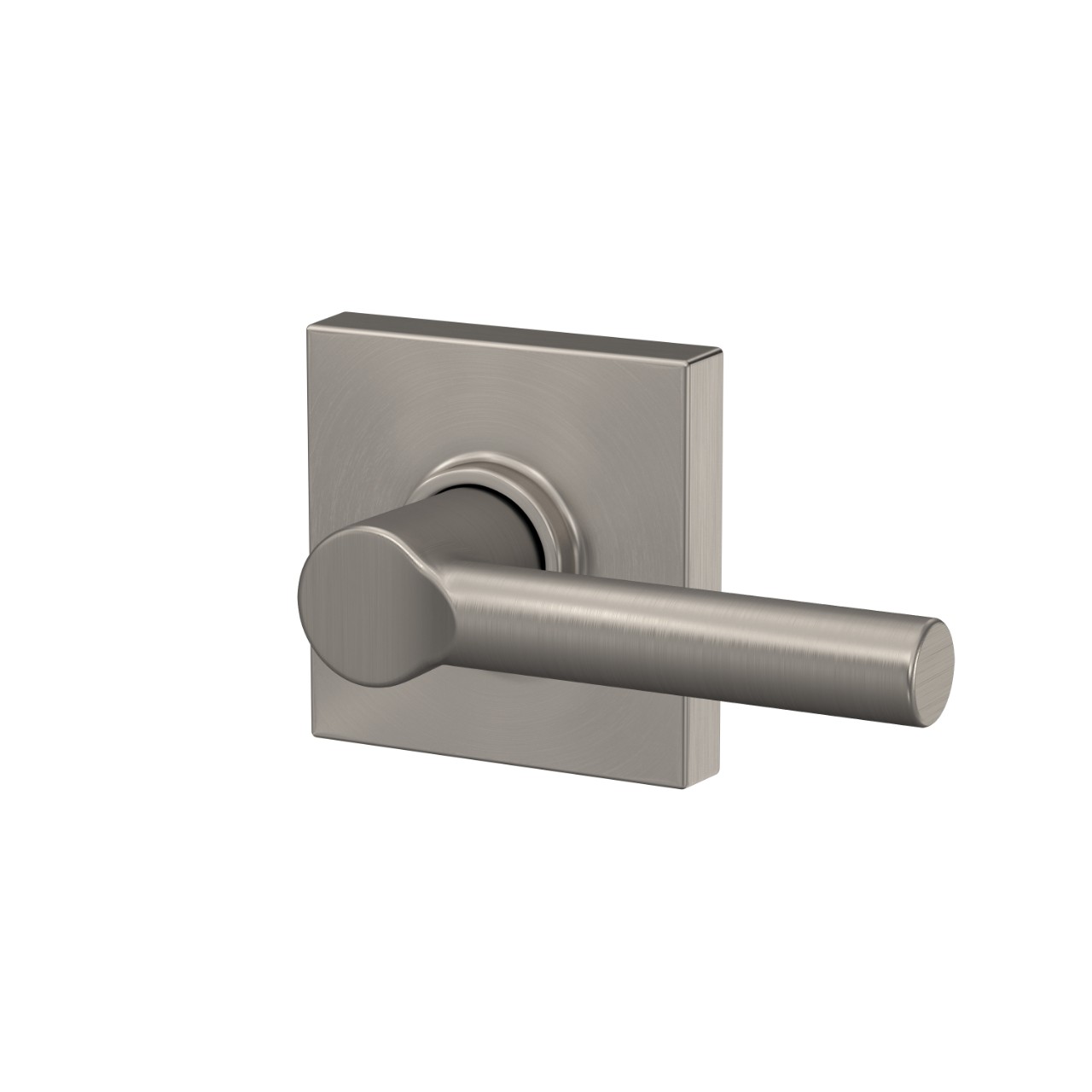 Serrure avec levier Broadway et garniture Collins pour vestibule et garde-robe
