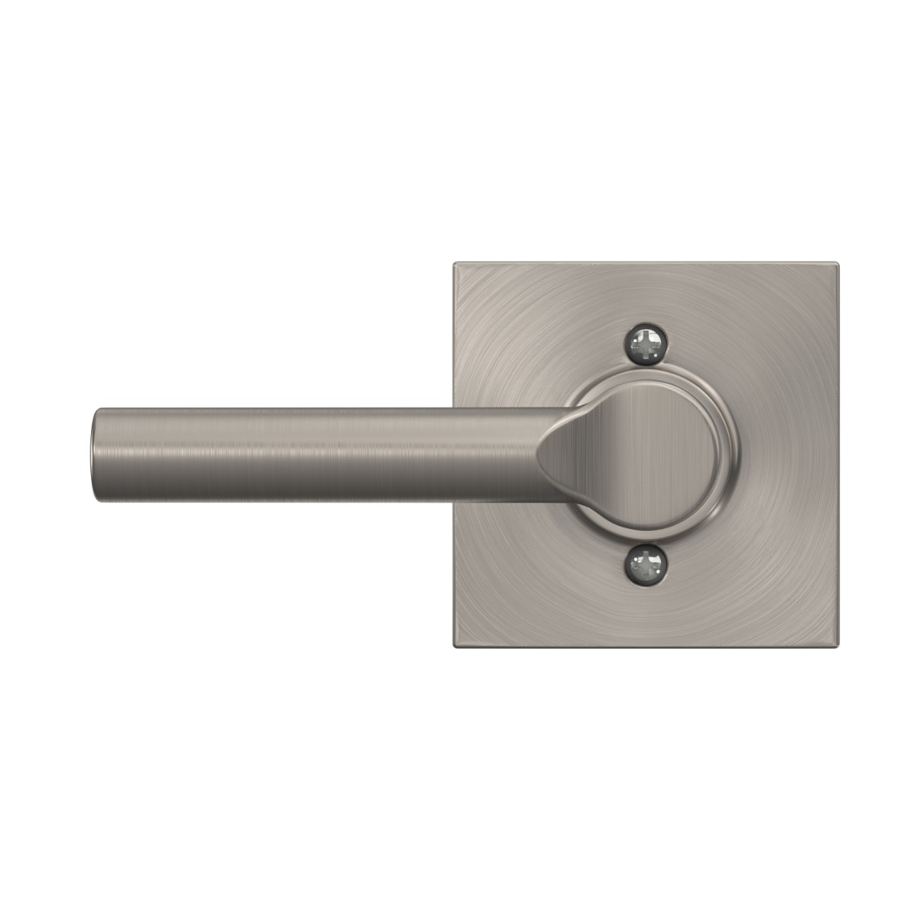 Serrure avec levier Broadway et garniture Collins pour vestibule et garde-robe