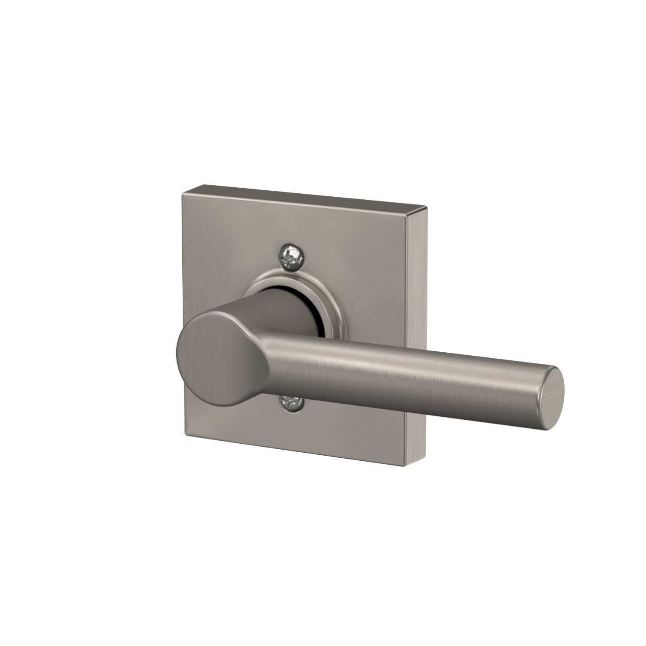 Serrure avec levier Broadway et garniture Collins pour vestibule et garde-robe