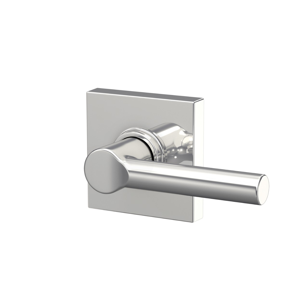 Serrure avec levier Broadway et garniture Collins pour vestibule et garde-robe
