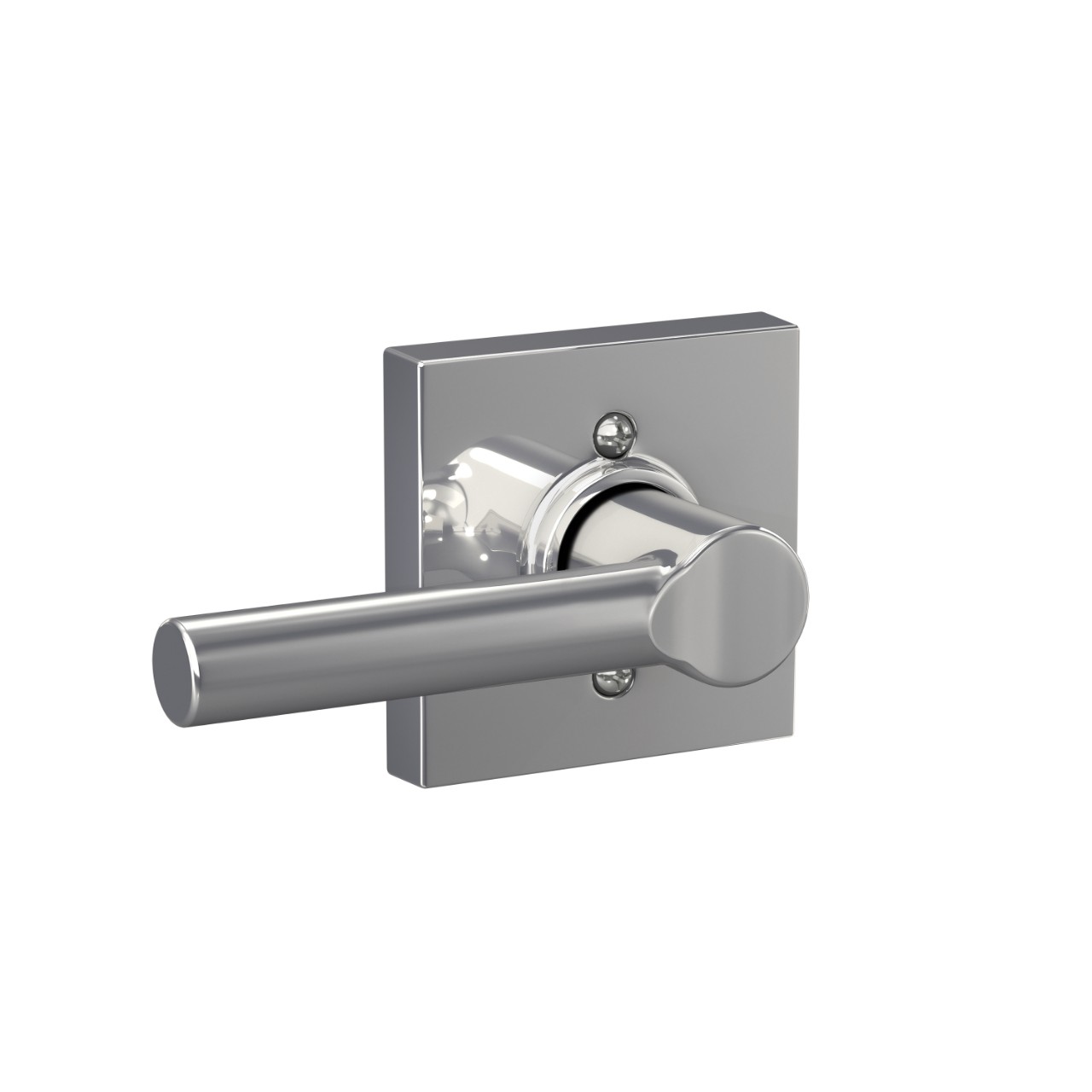 Serrure avec levier Broadway et garniture Collins pour vestibule et garde-robe
