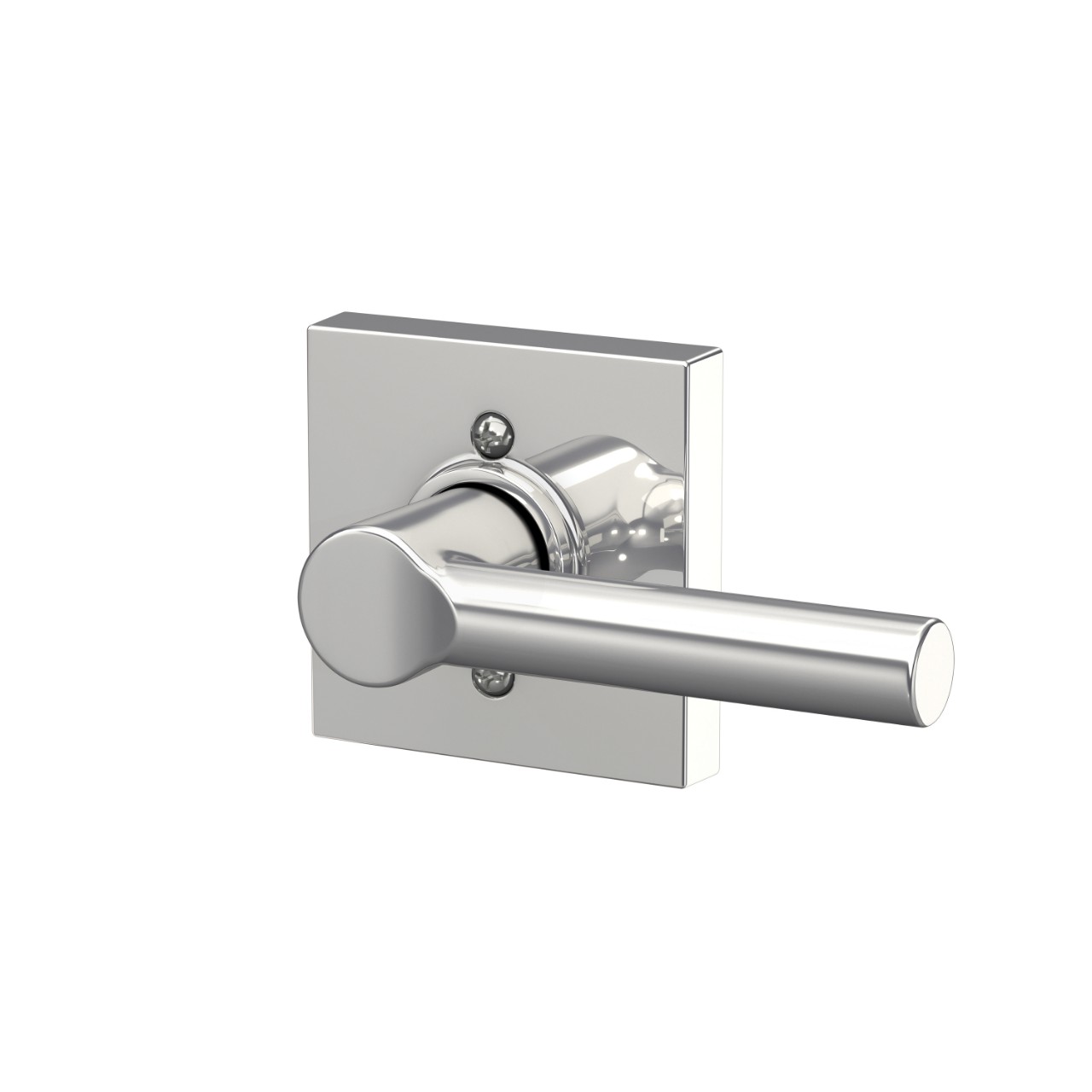 Serrure avec levier Broadway et garniture Collins pour vestibule et garde-robe
