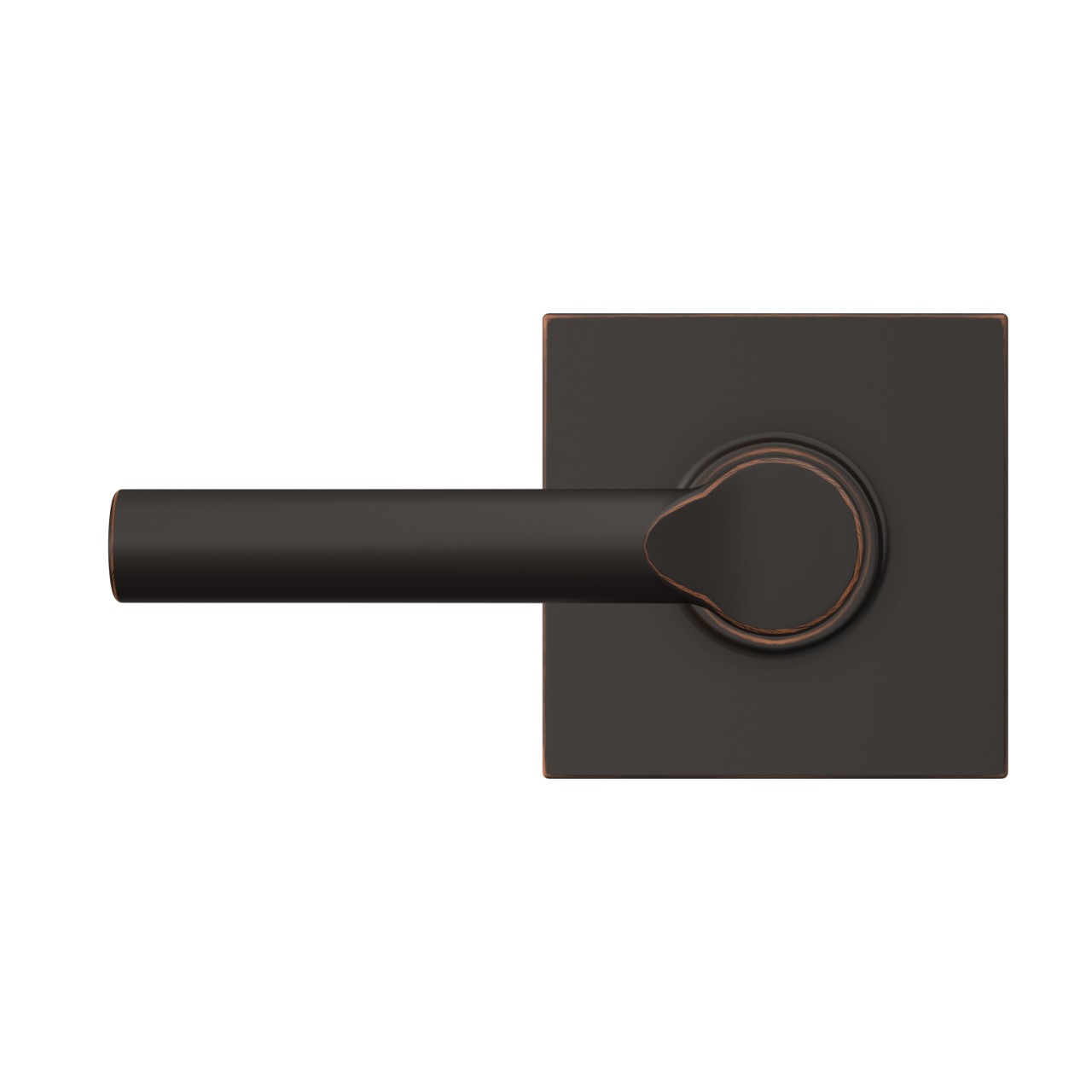 Serrure avec levier Broadway et garniture Collins pour vestibule et garde-robe