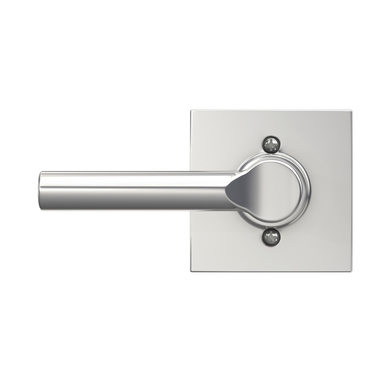 Serrure sans rotation avec levier Broadway et garniture Collins