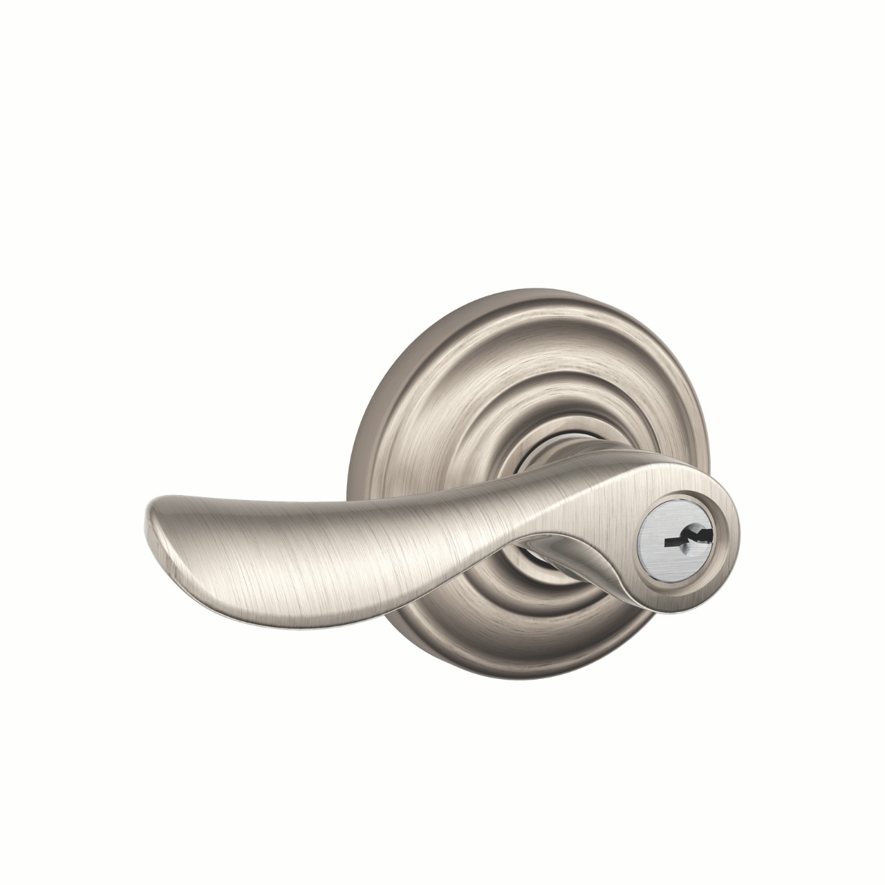 Champagne Lever Keyed Entry Lock