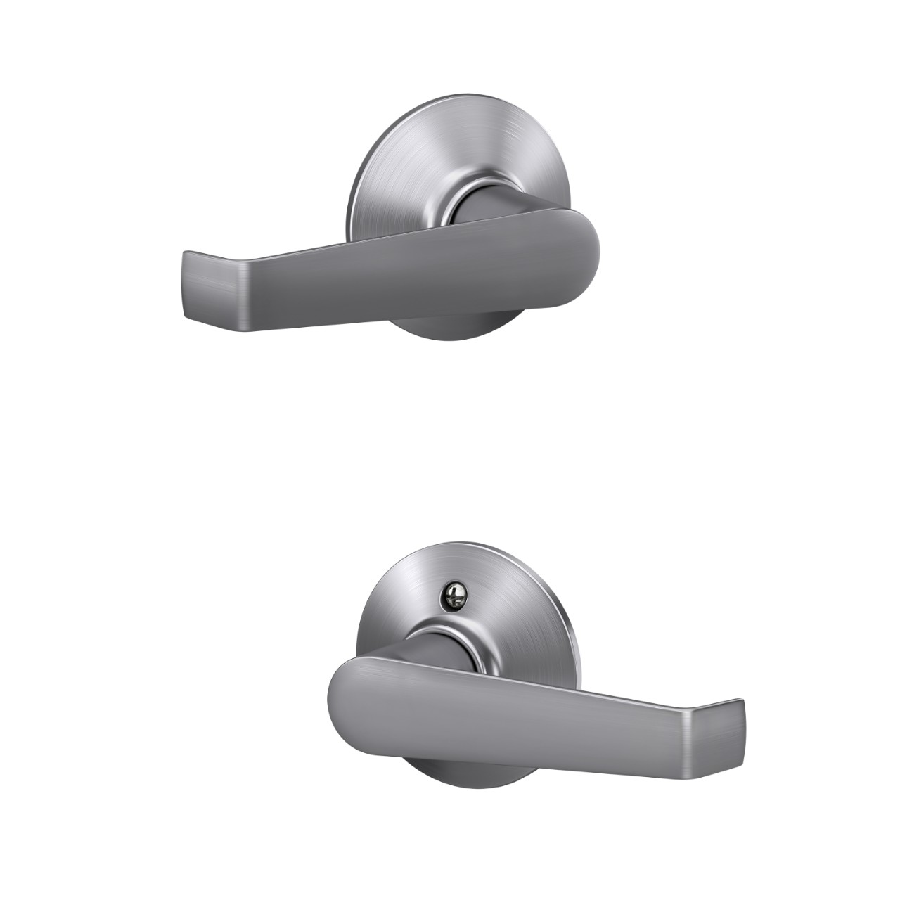 Serrure avec levier Elan pour vestibule et garde-robe