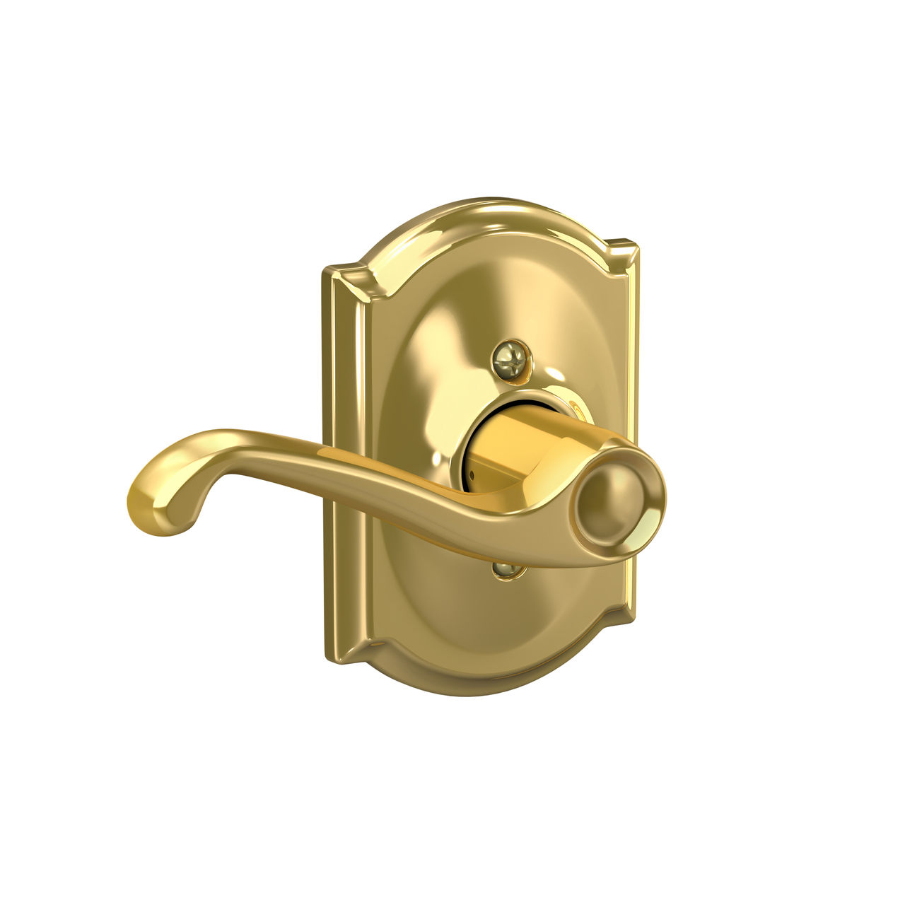 Serrure avec levier Flair et garniture Camelot pour vestibule et garde-robe