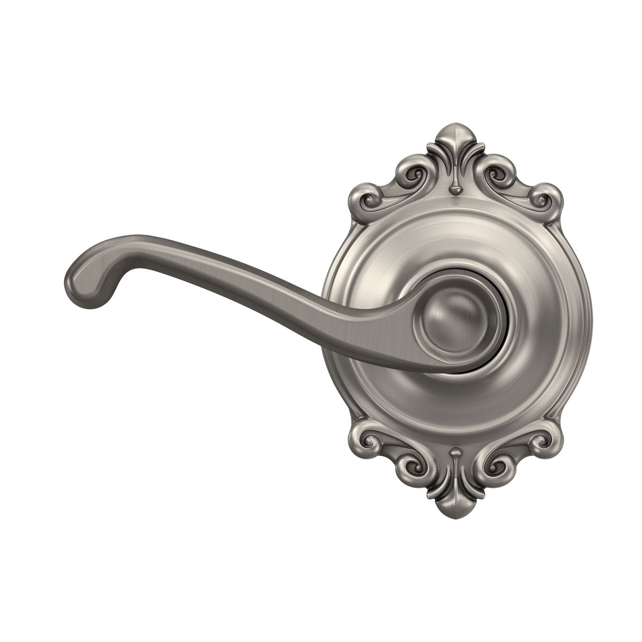 Serrure avec levier Flair et garniture Brookshire pour vestibule et garde-robe