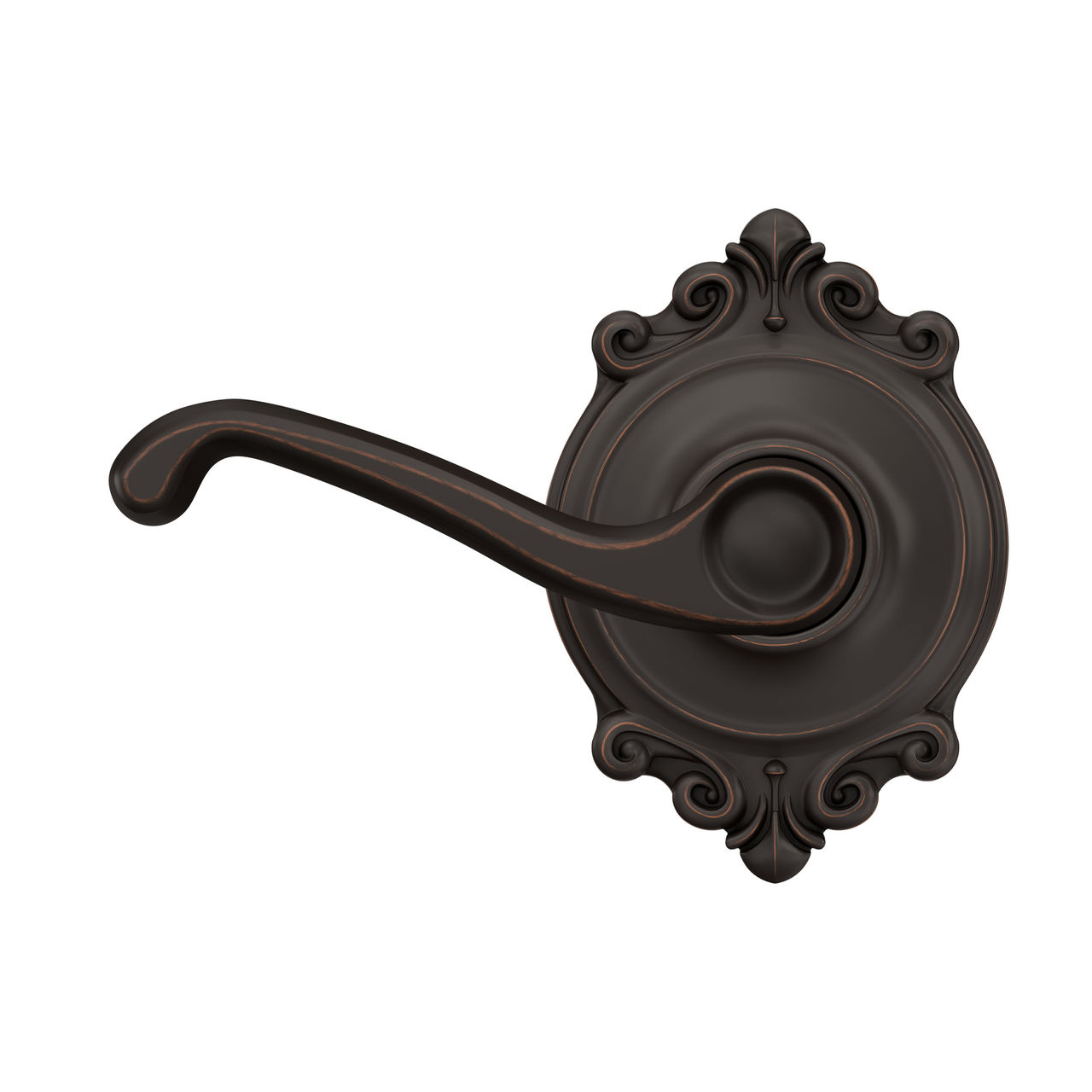Serrure avec levier Flair et garniture Brookshire pour vestibule et garde-robe