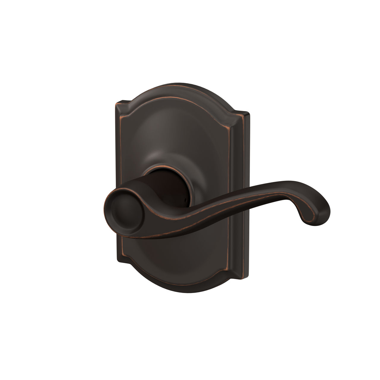 Serrure avec levier Flair et garniture Camelot pour vestibule et garde-robe