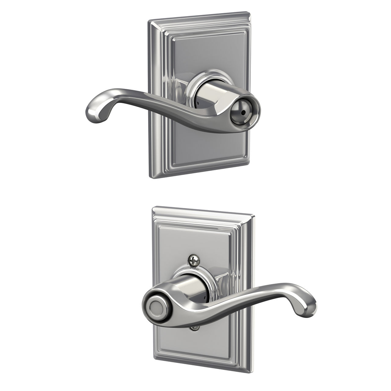 Flair Lever Bed & Bath Lock
