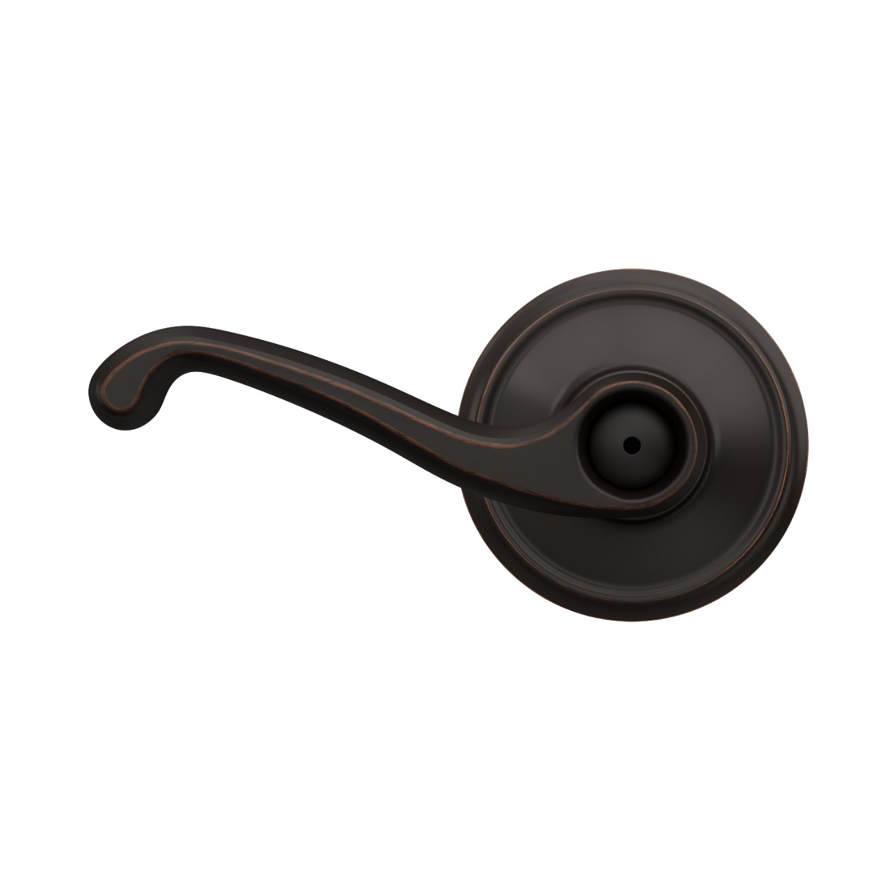 Flair Lever Bed & Bath Lock