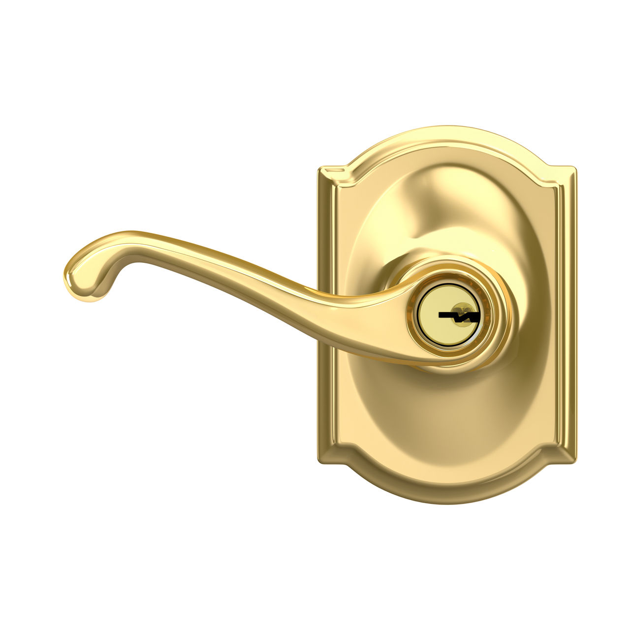 Flair Lever Keyed Entry Lock