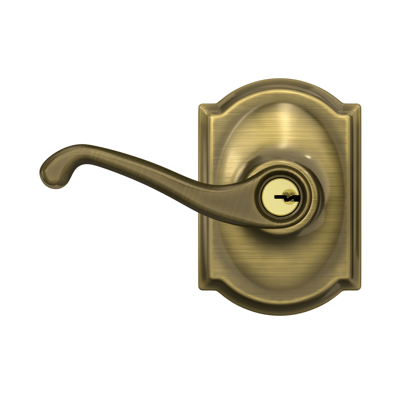 Flair Lever Keyed Entry Lock
