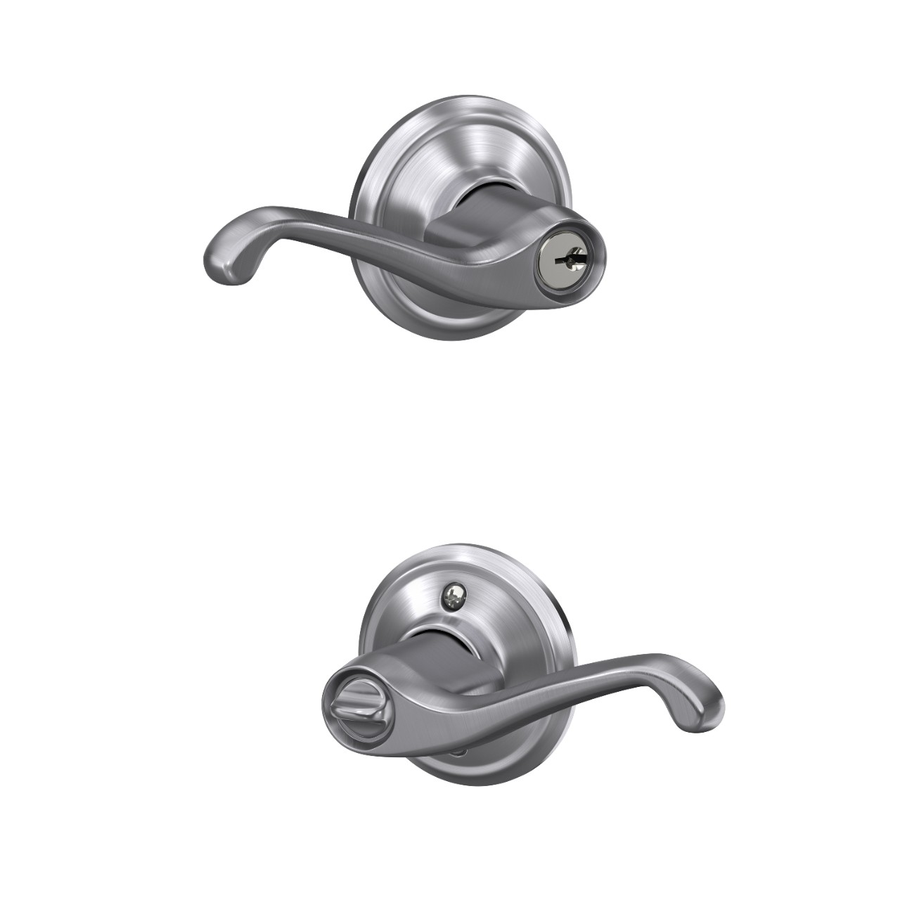Flair Lever Keyed Entry Lock