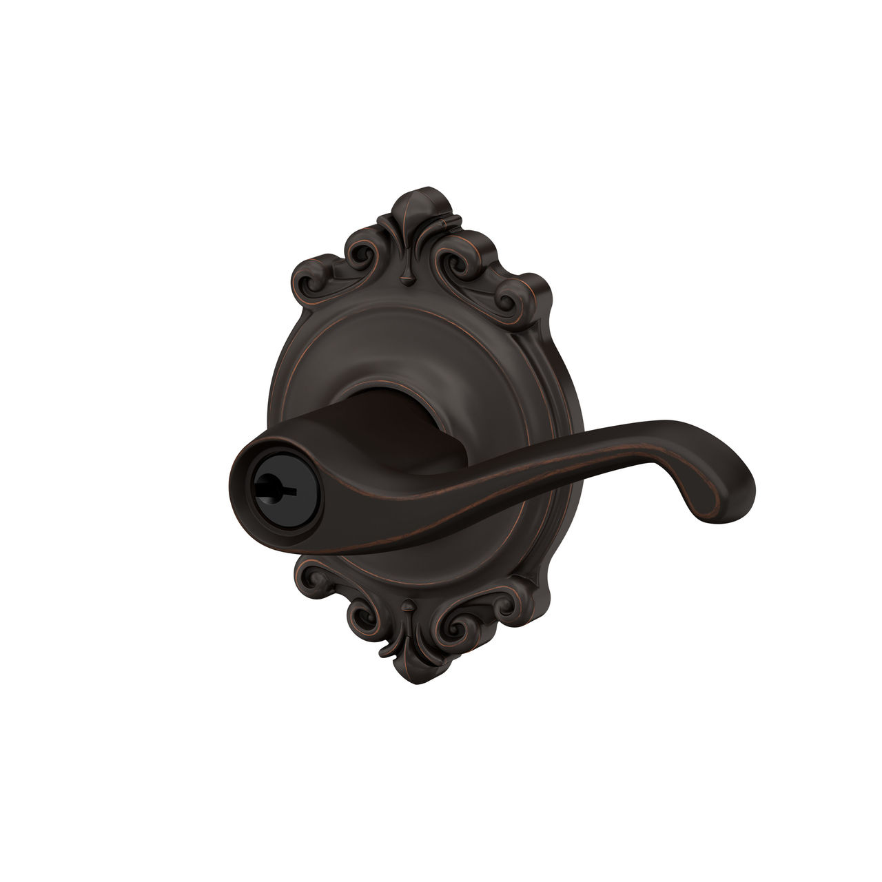Flair Lever Keyed Entry Lock