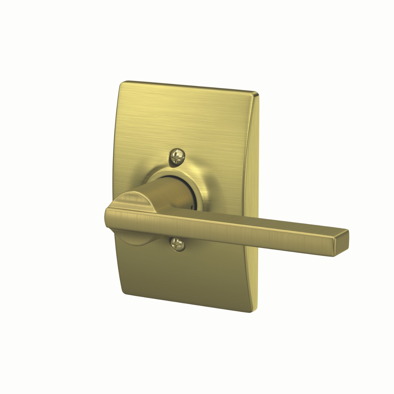 Serrure sans rotation avec levier Latitude et garniture Century