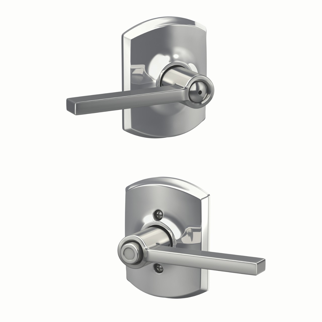 Latitude Lever Bed & Bath Lock