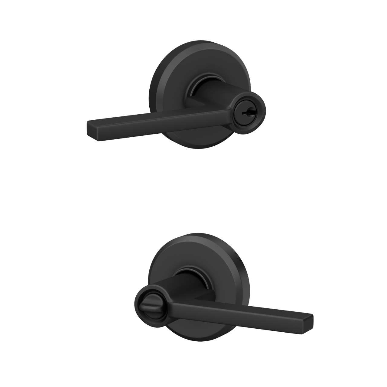 Latitude Lever Keyed Entry Lock