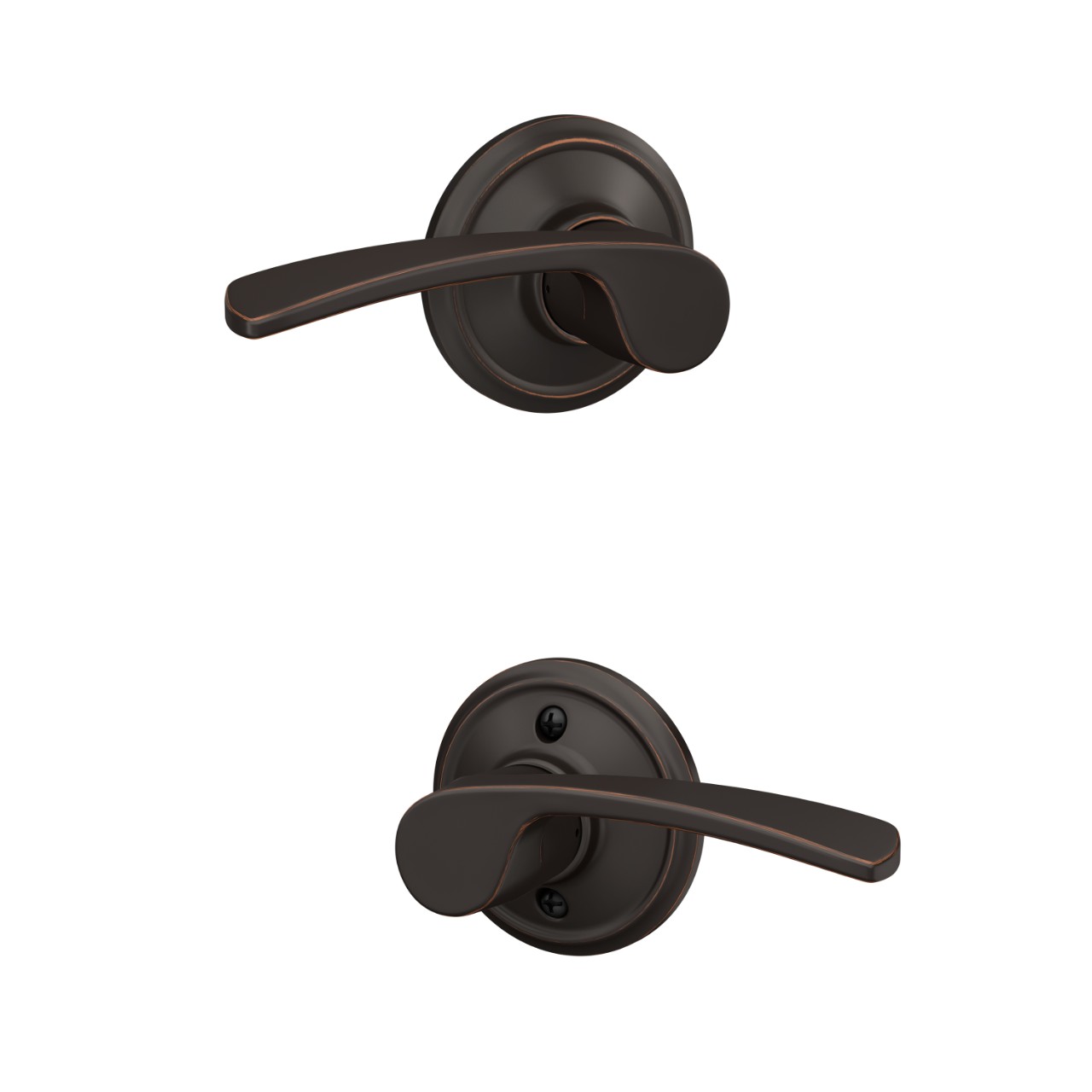 Serrure avec levier Merano pour vestibule et garde-robe
