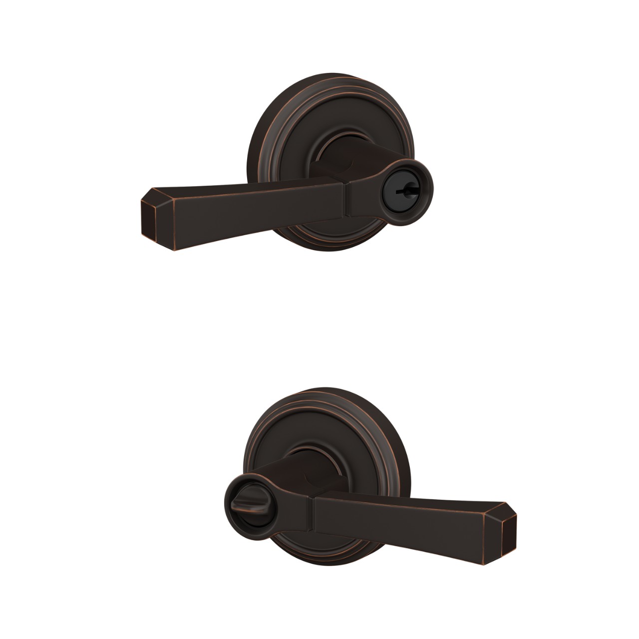 Rivington Lever Keyed Entry Lock