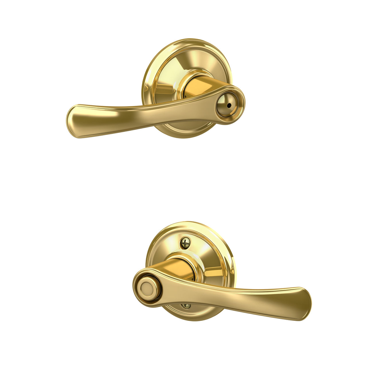 Serrure avec levier Avila pour chambre de bain et chambre à coucher