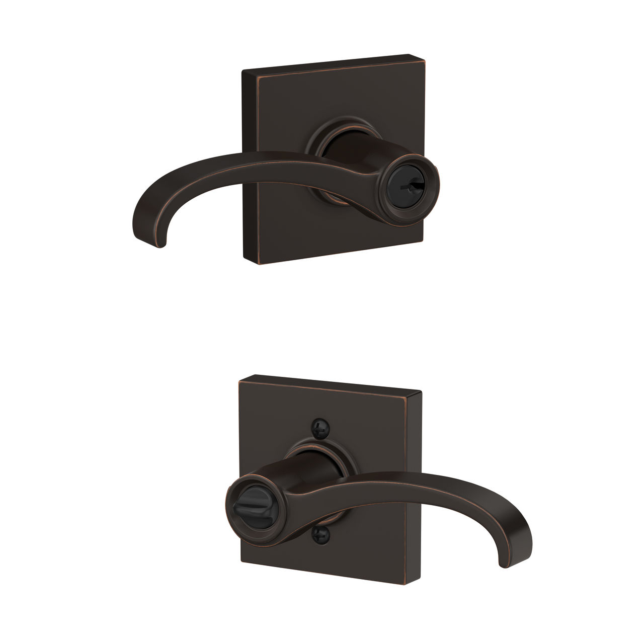 Whitney Lever Keyed Entry Lock