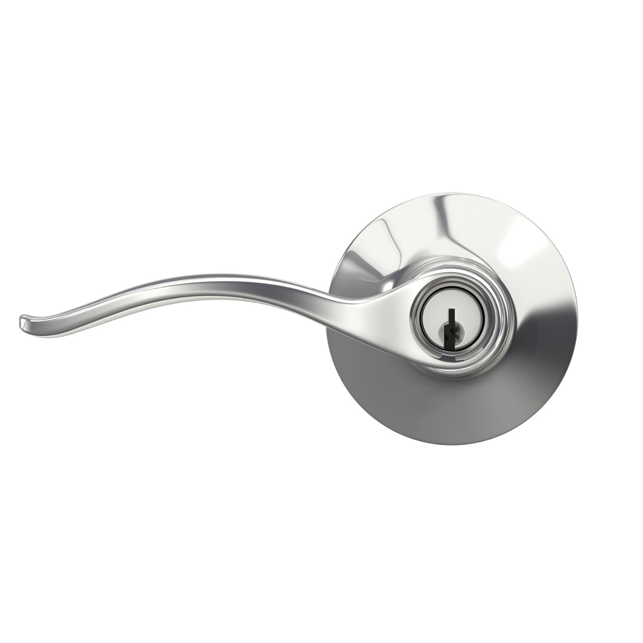 Pennant Lever Keyed Entry Lock