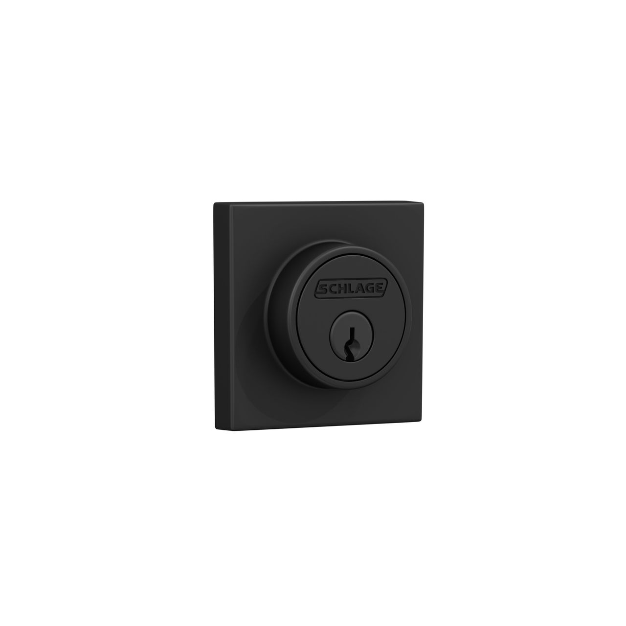 Schlage Home Essentials Exterior Door Deadbolt with Crawley Trim